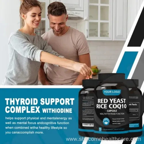 Coenzyme Q10 500mg with Red Yeast Rice Extract Capsules